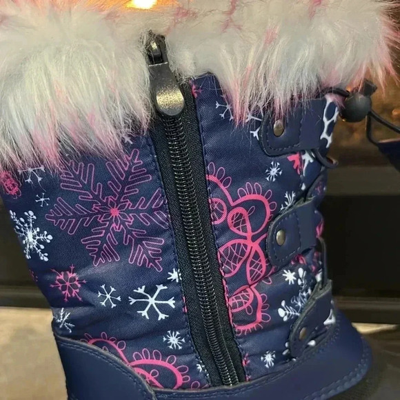 Dream Pairs Thermolite snow/winter waterproof,faux fur lined rugged,zipper,bunge - Picture 9 of 13